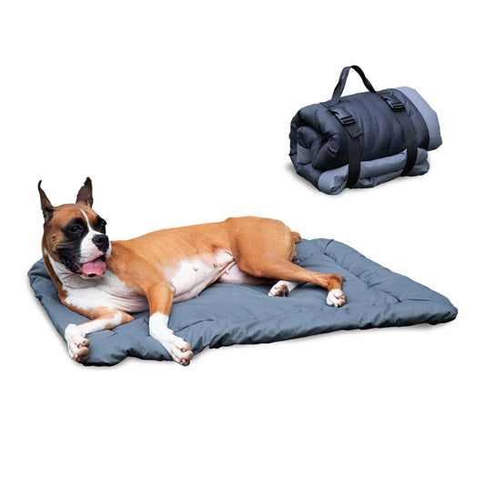 ZQOZQO Waterproof Outdoor Dog Bed Portable Camping Travel Pet Mat Durable Dog Bed for Indoor and Outdoor(35 X 24 Inches)